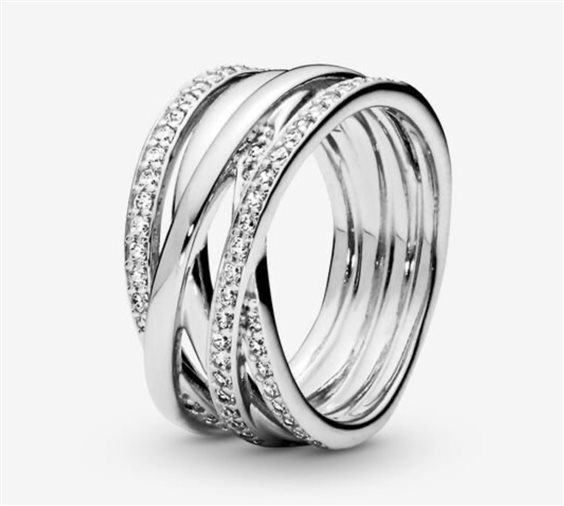 Anello Pandora Donna Pandora Timeless in Argento 190919CZ-54 - 190919CZ-54